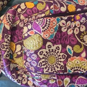 Vera Bradley Plum Crazy Backpack